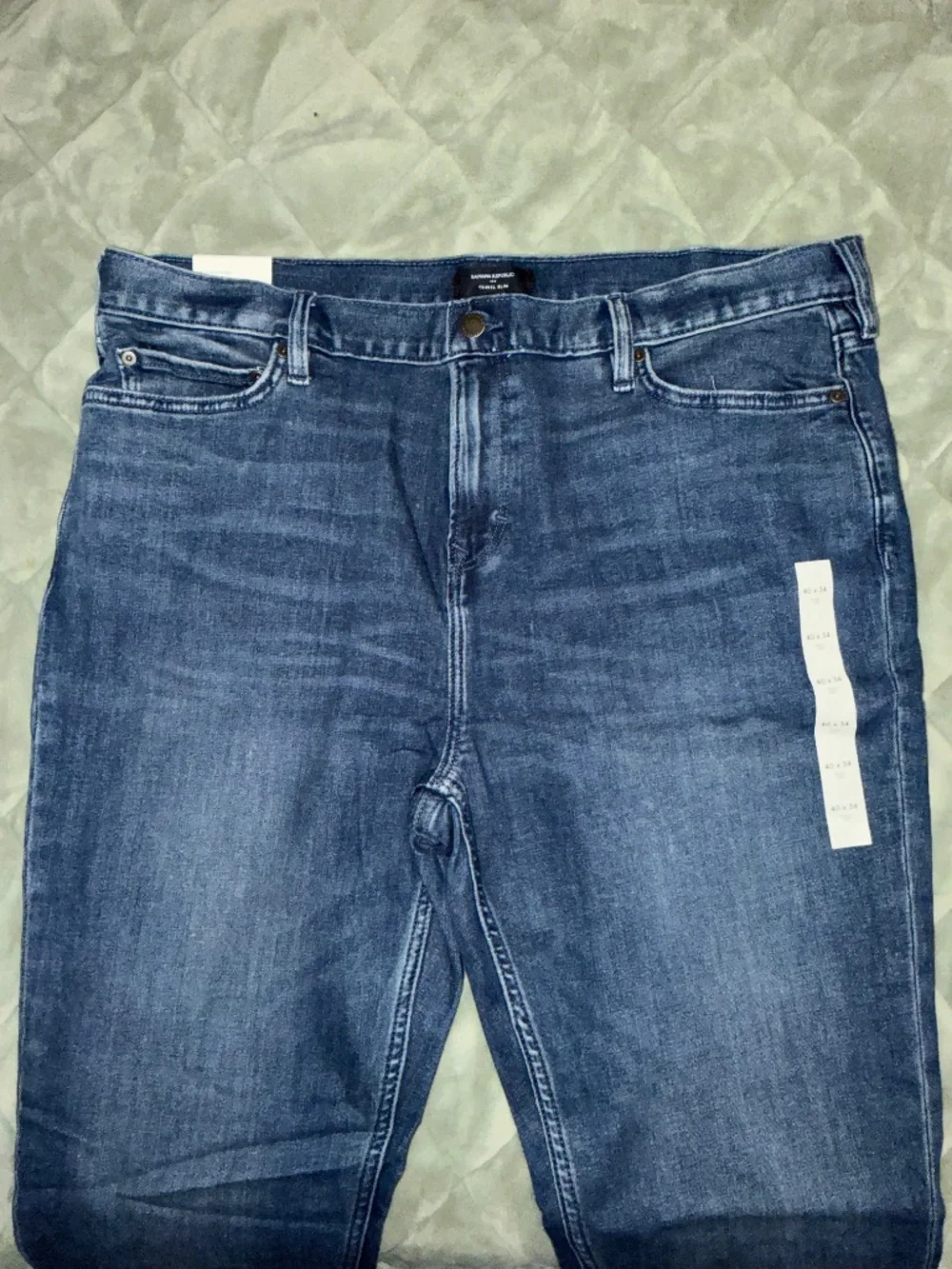 Banana Republic travel denim